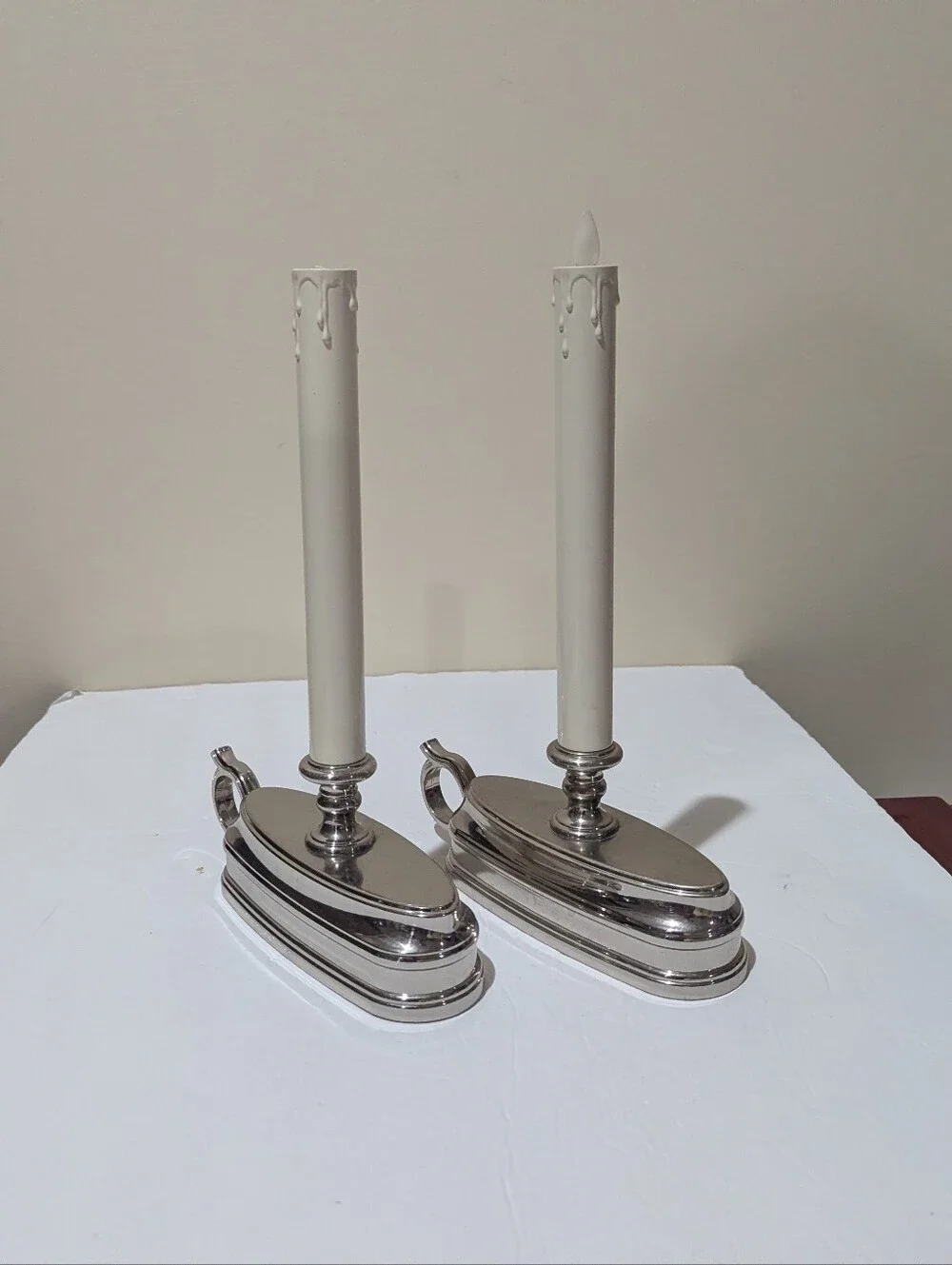 Lot Of 3 Lumima Silver Oval 12